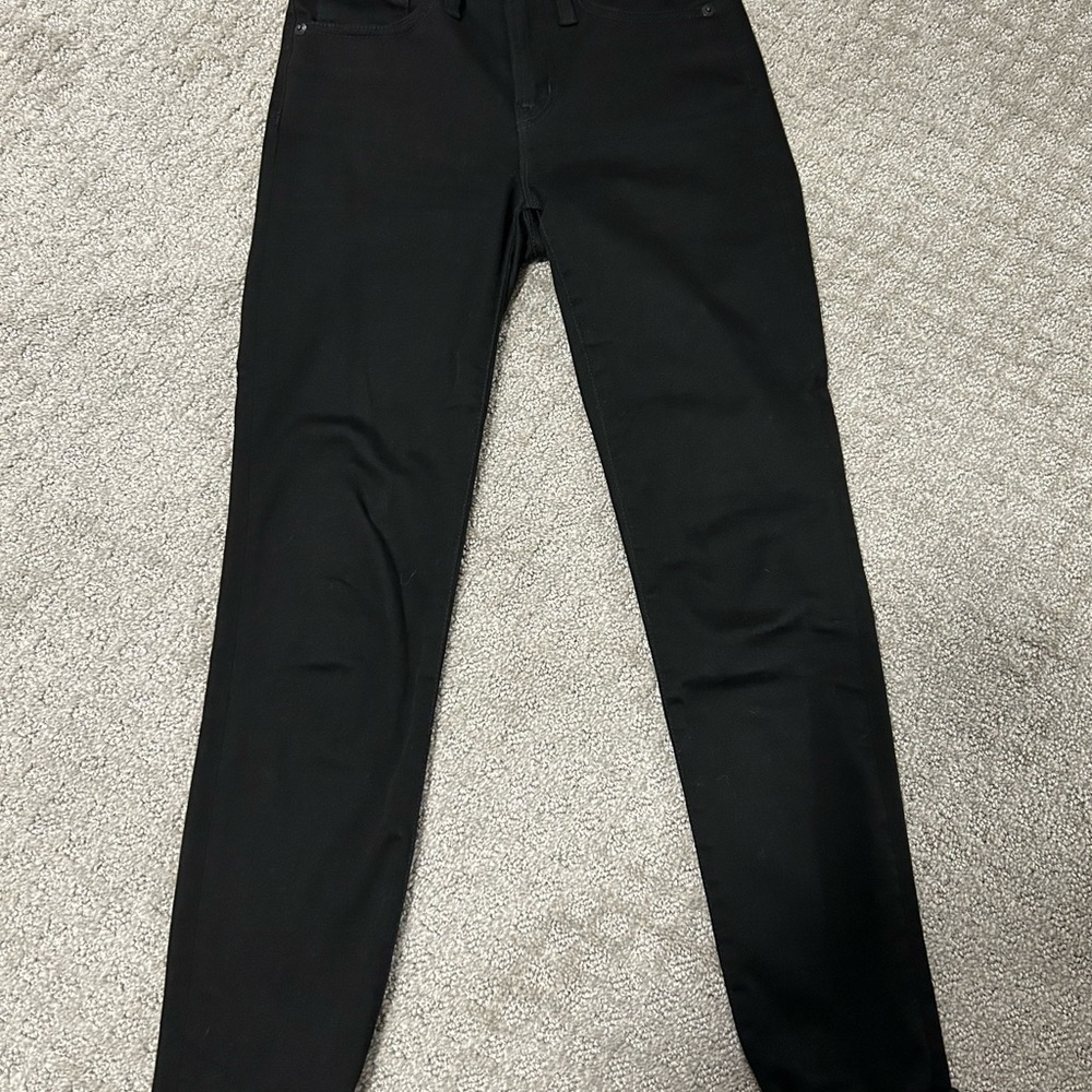 J. Crew Women's Classic Black Skinny Jeans